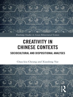 cover image of Creativity in Chinese Contexts